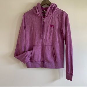 PINK sweater hoodie lilac